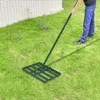 TRMLBE Hrábě na trávu Ocelové hrábě na trávu s násadou Náhled obrázku produktu 4