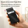RFID Kartenetui aus Aluminium – Platz für 10+ Karten, Produktbild-Vorschau 2