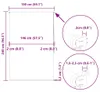 vidaXL Duschrollo 150x240 cm Stoffbreite 146 cm Produktbild-Vorschau 7