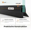 Tesnenie pre sprchové dvere, spodná časť, 100 cm, pre sklo Náhľad obrázku produktu 2