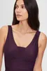 LASCANA Badeanzug aubergine Größe 38 Cup E Produktbild-Vorschau 4