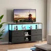 Meuble TV ProximaX avec éclairage LED RGB, meuble TV de Voir les images du produit 3