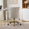Clinvia Home Office-Stuhl, drehbarer Bürostuhl mit Produktbild-Vorschau 3