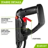 BRAST Motorhacke Gartenfräse Elektro | 1050 Watt | 36cm Produktbild-Vorschau 3