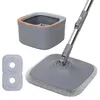 Kit balai à franges avec seau Système à compartiments pour Voir les images du produit 3