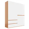Kleiderschrank 180x50x200, 6 Türen, 2 Kleiderstangen, 5 Produktbild-Vorschau 7