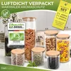 freshmaster Vorrats-Set Aufbewahrung I 6 Vorratsdosen Glas Produktbild-Vorschau 4
