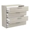 Calicosy - Comò 4 cassetti L79,6 cm, decorazione legno Anteprima dell’immagine prodotto 4