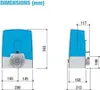 Kit Portail coulissant BXV Connect Line CAME 24V 400Kg - Voir les images du produit 2