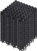 A stack of black plastic grid modules. Náhľad obrázku produktu