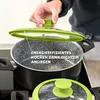 Skleněná poklice se silikonovým okrajem pro hrnce a pánve o Náhled obrázku produktu 5