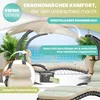 KESSER® Schwebeliege mit Sonnenschirm, Hängeliege , Produktbild-Vorschau 3