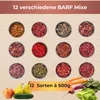 BARF Probierpaket Hund 6kg – 12 Sorten ideal für Einsteiger Produktbild-Vorschau 4