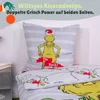 Grinch Bettwäsche für Weihachten Set 2-teilig - Decken- & Produktbild-Vorschau 5