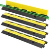 VEVOR Goulottes de câbles 4pcs. 2 canaux en caoutchouc Pont Voir les images du produit 1