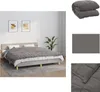 vidaXL Gewichtsdecke Grau 155x220 cm 7 kg Stoff -  Decken Produktbild-Vorschau 1