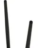 Two black table legs against a white background. Produktbild-Vorschau
