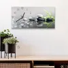 DEQORI Glasuhr 60x30 cm Zahlen 'Naturstein Arrangement' Produktbild-Vorschau 4