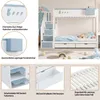 Letto a castello Sweiko per bambini 90x200 cm, con motivi Anteprima dell’immagine prodotto 5