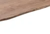 Close-up of a wooden table edge with a live edge. Produktbild-Vorschau
