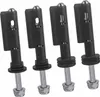 set di 4 perni di fissaggio di sicurezza in acciaio inox Anteprima dell’immagine prodotto 1