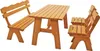 DEGAMO Gartenset Holzgarnitur Gartengarnitur FREITAL Produktbild-Vorschau 1