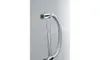 A close-up shot of a chrome faucet with a flexible hose. Podgląd zdjęcia produktu