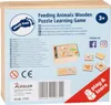 Small Foot  -  Houten Puzzel Dieren en hun Voedsel Produktbild-Vorschau 1