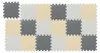 Relaxdays Puzzelmat, 3-kleurige set: beige, wit en grijs Productafbeelding-voorbeeld 1