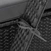 Casaria Lettino Prendisole Polyrattan 193x90 cm Imbottitura Anteprima dell’immagine prodotto 7