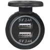 VOLTCRAFT USB-Doppelsteckdose 12-24V 4,8A mit Schutzdeckel Produktbild-Vorschau 4