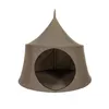 CACOON Domo Single Hängesessel ø 150 cm / 200 kg - Braun Produktbild-Vorschau 1