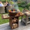 ASH - Phoenix - Plancha Barbecue - Acier corten Voir les images du produit 7