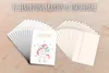 Friendly Fox Aquarell Einhorn Einladung, 12x Produktbild-Vorschau 4