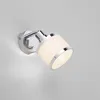 Lampa ścienna, chrom, żelazo, tkanina, L 17 cm Podgląd zdjęcia produktu 9