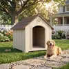 PawHut Hundehütte wetterfestes Hundehaus mit aufklappbarem Produktbild-Vorschau 8