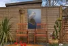 Gartenposter - 40x60 cm - Schwan Fotodruck  - Modernes Produktbild-Vorschau 4