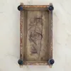 1.05 Advents Kerzenhalter in Ziegel Form - ca. 30 x 14,5 cm Produktbild-Vorschau 5