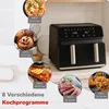 alpina Double Airfryer XXL - Air Fryer 2 Kammern von 4L - Produktbild-Vorschau 6