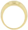 Damen Ring aus Edelstahl in Gold, mit Anlaufschutz für Produktbild-Vorschau 2