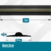 Uszczelka pod bramę garażową gumowa próg wodoodporny 3 m × Podgląd zdjęcia produktu 2