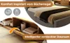 Polster-Einzelbett 90 × 200 cm mit L-förmigem beidseitig Produktbild-Vorschau 2