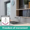 Hansgrohe M42, Kúpeľňové umývadlo, Chróm Náhľad obrázku produktu 7