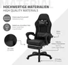ML-Design Gaming Stuhl mit Fußstütze, Schwarz aus Produktbild-Vorschau 5