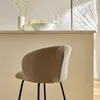 CALICOSY - 2er-Set Hocker aus meliertem Stoff mit Produktbild-Vorschau 3