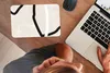 MuchoWow® Mauspad Mousepad Rosa - Minimalismus - Design Produktbild-Vorschau 3