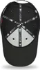 New Era 9Forty Cap NBA Chicago Bulls All Black Produktbild-Vorschau 5