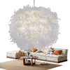 Suspension en plumes Suspension moderne Ø 30 cm Lampe Voir les images du produit 4