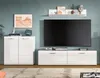 Wohnwand "Cover" in weiß Hochglanz 3-teilig 255 x 160 cm Produktbild-Vorschau 4