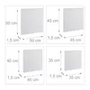 Relaxdays Leinwand, Malleinwand quadratisch, 16 Stück, 8 Produktbild-Vorschau 4